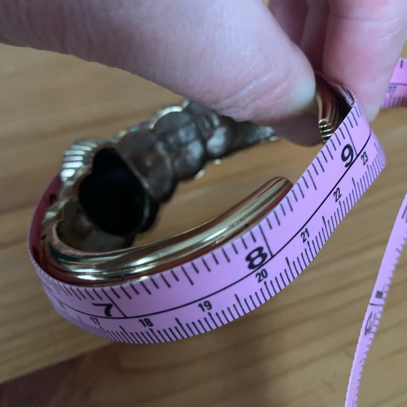 Studio BARSE Bronze & Black Onyx Hinged Cuff - Picture 5 of 7